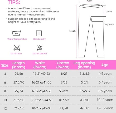 Girl Unicorn Leggings Kid Rainbow Legging Tights Trousers Slim Long Pants in Kuwait