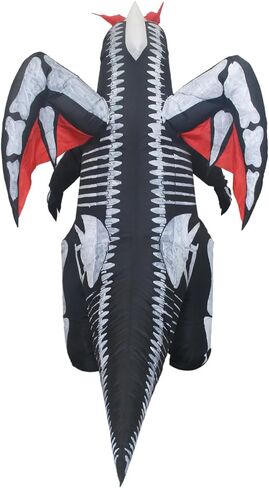 زي الديناصور القابل للنفخ من MH ZONE للبالغين، أزياء الهالوين المضحكة، أزياء خيالية in Kuwait