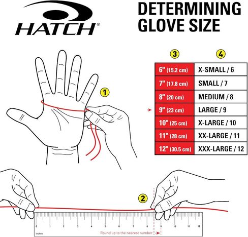 Hatch WPG100 Leather Insulated Winter Patrol Glove - Black in Kuwait