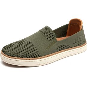 TRULAND Women’s Slip On Sneakers Fashion Tennis Shoes - Breathable Knit Loafers Casual Summer Shoes Comfortable Flats in Kuwait