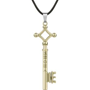 Vancle Anime Aot Eren Key Pendant Attack on Titan Wings of Liberty Survey Corps Pendant Necklace