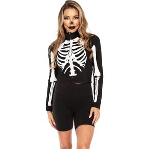 قميص تنكرية للسيدات من Tipsy Elves Halloween - قميص بدون أكمام وحش للكبار للنساء - مطبوع من الأمام على مزيج من القطن والبوليستر in Kuwait
