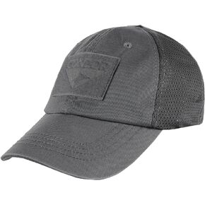 Condor Mens Fitted Mesh Tactical Cap, Multi