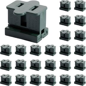 (25 حزمة) Ajiminyco SPT-1 قابس مصاص دماء ذكر مستقطب 18 قياس قابس أخضر داكن سهل التركيب على قابس جيلبرت بسحاب (25 حزمة) (SPT1 ذكر أخضر) in Kuwait