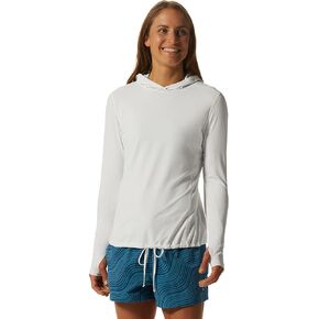 سترة نسائية من Mountain Hardwear بأكمام طويلة من Crater Lake للتنزه سيرًا على الأقدام والتخييم وحقيبة الظهر والملابس الكاجوال in Kuwait