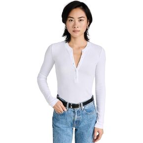 Women's Verona Long Sleeve Henley in Saudi Arabia