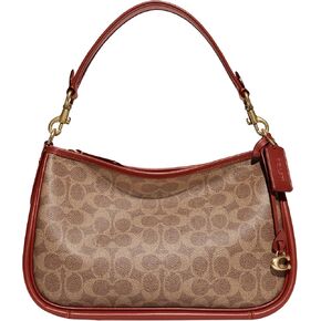 Coach Coated Canvas Signature Cary Crossbody, Tan Rust, One Size in Saudi Arabia