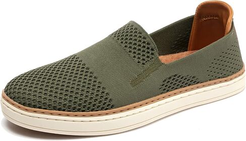 TRULAND Women’s Slip On Sneakers Fashion Tennis Shoes - Breathable Knit Loafers Casual Summer Shoes Comfortable Flats in Kuwait