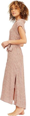 Billabong Women's Lovely Ways Button Front Midi Dress in Saudi Arabia