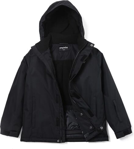 Boy's Waterproof Ski Jacket,Kids Warm Winter Snow Coat,Hooded Fleece Outwear,Windproof RainCoat in Saudi Arabia