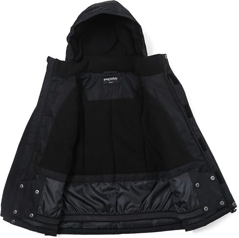 Boy's Waterproof Ski Jacket,Kids Warm Winter Snow Coat,Hooded Fleece Outwear,Windproof RainCoat in Saudi Arabia