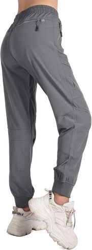 Women's Cargo Joggers Workout Pants Outdoor Lightweight Quick Dry Athletic Travel Hiking Pants in Saudi Arabia