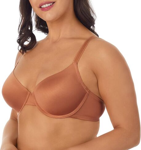 ELLEN TRACY حمالة صدر تي شيرت بتغطية كاملة للاستخدام اليومي مع سلك داخلي - راحة ناعمة - أشرطة قابلة للتعديل - عبوة متعددة من قطعتين in Kuwait