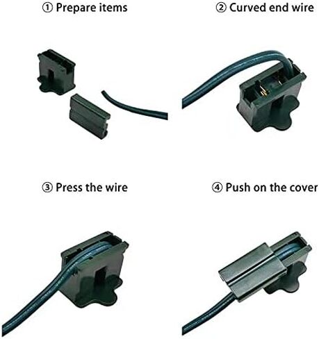 (25 حزمة) Ajiminyco SPT-1 قابس مصاص دماء ذكر مستقطب 18 قياس قابس أخضر داكن سهل التركيب على قابس جيلبرت بسحاب (25 حزمة) (SPT1 ذكر أخضر) in Kuwait