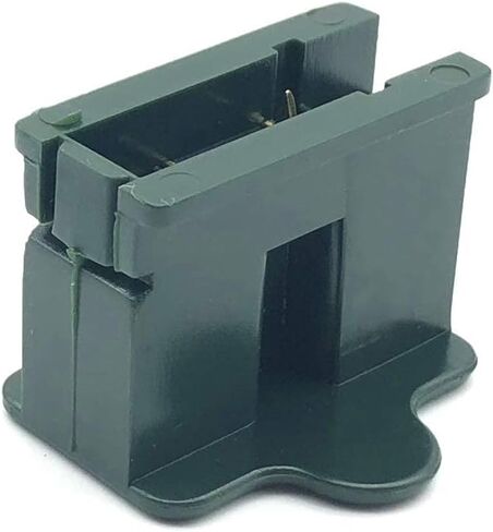 (25 حزمة) Ajiminyco SPT-1 قابس مصاص دماء ذكر مستقطب 18 قياس قابس أخضر داكن سهل التركيب على قابس جيلبرت بسحاب (25 حزمة) (SPT1 ذكر أخضر) in Kuwait
