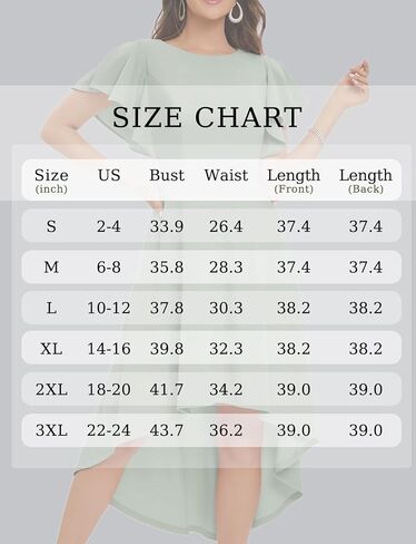 فستان حفلات الكوكتيل النسائي من Gardenwed بأكمام مكشكشة هاي لو ومقاس شبه رسمي وحفلات التخرج وحفلات الزفاف في الخريف in Kuwait