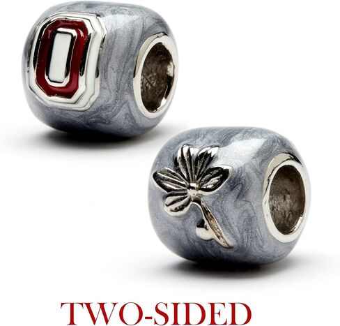 Brutus Buckeye Charm Bracelet | Officially Licensed Ohio State Jewelry in Saudi Arabia