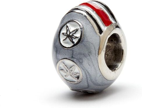Brutus Buckeye Charm Bracelet | Officially Licensed Ohio State Jewelry in Saudi Arabia