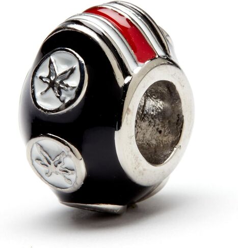 Brutus Buckeye Charm Bracelet | Officially Licensed Ohio State Jewelry in Saudi Arabia
