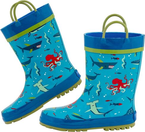 Stephen Joseph Girls All Over Print Rain Boots in Saudi Arabia