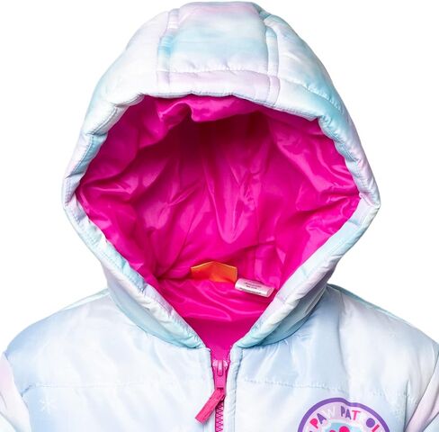 Paw Patrol Everest Rubble Marshall Girls Zip Up Puffer Jacket Toddler to Little Kid in Saudi Arabia