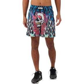 شورت رياضي Flames N Bones من PSD للرجال، متعدد، M in Kuwait