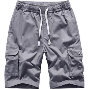 VtuAOL Women's Cargo Shorts Elastic Waist Comfy Cotton Loose Fit Shorts in Saudi Arabia