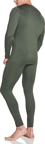ATHLIO Men's Thermal Underwear Set, Winter Hunting Gear Comfort Fit Long Johns, Base Layer Top & Bottom for Cold Weather in Kuwait