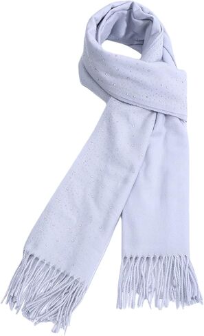 Natalie Mills Scarves! Ultra Warm and High Fashion. Ladies Fashion Scarves in Cashmere Feel and Rhinestone! Winter Scarf. in Kuwait