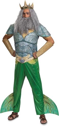 Little Mermaid Live Action Deluxe King Triton Adult Costume in Saudi Arabia