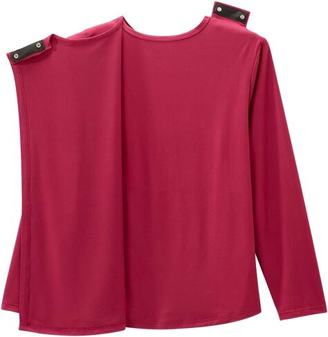 Women's Open Back - 3 Button Top in Saudi Arabia