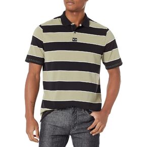 اوكلي قميص بولو مطبوع عليه اوكلي Retro Soft Stripe للبالغين من الجنسين