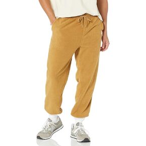 Amazon Essentials Men's Regular-Fit Recycled Polyester Microfleece Closed-Bottom Pants (Previously Amazon Aware) in Saudi Arabia