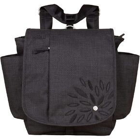 HAIKU To Go Convertible 2.0 Crossbody and Backpack Messenger-Style Travel Bag with Adjustable Shoulder Straps, Dual Pockets