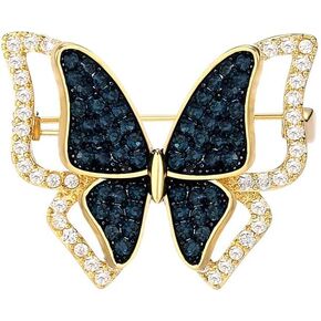 EMEGCY Animal Brooch for Women Rhinestone Brooch Pin 18k Gold Plated Animal Lapel Pin Fashion Jewelry Gift for Mom Wife in Kuwait