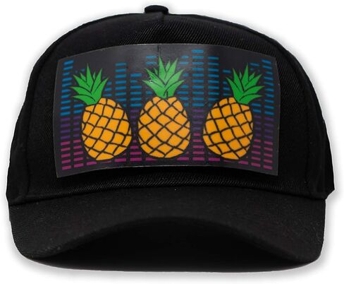 CAPLED Flashing LED Hats – Sound Activated Baseball Cap with Lights in Saudi Arabia