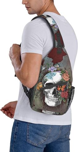 Sling Daypacks,adjustable Rope Crossbody One Shoulder Bag Travel Hiking Cycling for Men Women Gift… in Kuwait