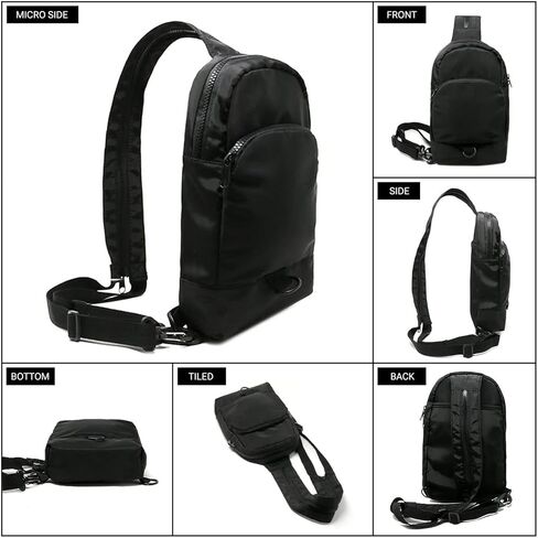 WESTEND Crossbody Sling Small Bag Travel Hiking Chest Bag Daypack in Saudi Arabia