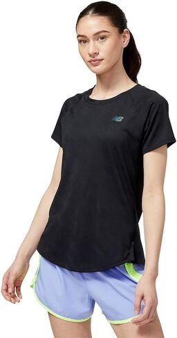 New Balance Women's Q Speed Jacquard Short Sleeve 22 in Saudi Arabia