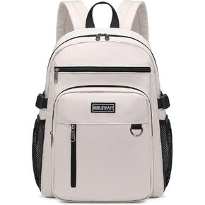 MIRLEWAIY Classical Casual Daypack College Travel Backpack Lightweight School Bookbag Work Bag For Teen Girls boys