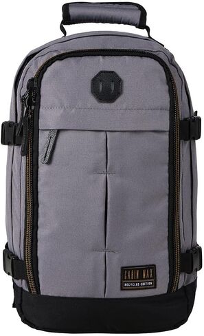 حقيبة سفر Cabin Max Metz Stowaway 20L مقاس 16x10x8 (40x25x20 سم) - حقيبة ظهر صغيرة/حقيبة عطلة نهاية الأسبوع مثالية لحمل الأمتعة تحت المقعد (رمادي أباتشي) in Kuwait