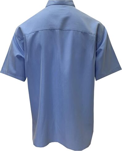 قميص بامبو كاي مطرز للرجال بأكمام قصيرة وببغاوات طائرة استوائية هاواي بأزرار سفلية in Kuwait