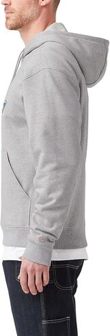 Dickies Men's Tricolor DWR Pullover Fleece, Heather Gray, M in Saudi Arabia