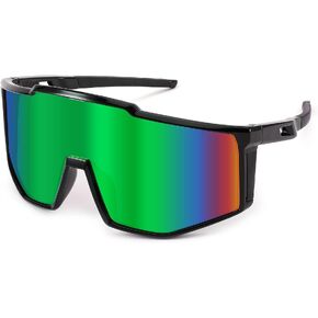 Karsaer Vision Sports Sunglasses Wraparound Glasses 80s Visor Shield Baseball Sunglasses for Youth Kids Teens 8-12 in Kuwait