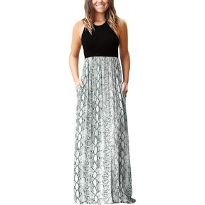 PCEAIIH Women Long Sleeve Loose Plain Maxi Pockets Dresses Casual Long Dresses