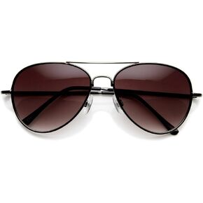 zeroUV Aviator Sunglasses for Women, Classic Style Glasses for Small Faces 50 mm