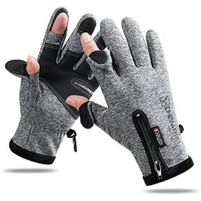 Nonazippy, Mens Winter Gloves Touchscreen Winter Running Gloves Hiking Gloves Cycling Gloves for Men for Cold WeatherandSport in Saudi Arabia