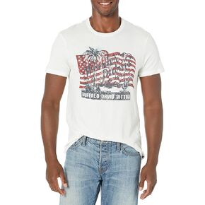 Buffalo David Bitton Men's Short Sleeve Americana Tee