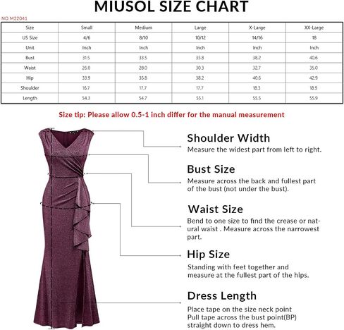 Miusol Women's Deep V Neck Sleeveless Ruffle Split Wedding Party Long Dress in Saudi Arabia