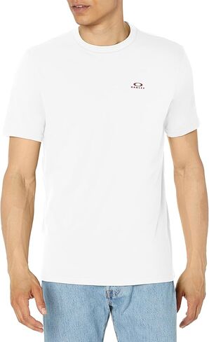 Oakley Unisex Adult Brainiac Bark Tee T-Shirt, White, Medium US in Saudi Arabia